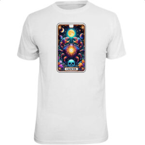 Camiseta Unissex Signo Carta Taro Cancer