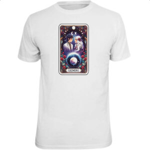 Camiseta Unissex Signo Carta Taro Gemeos