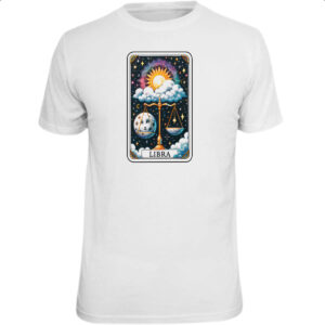 Camiseta Unissex Signo Carta Taro Libra