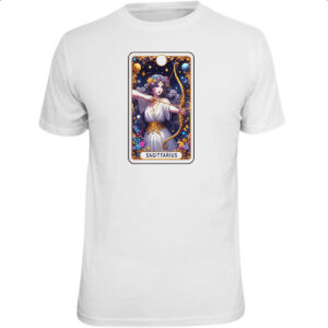 Camiseta Unissex Signo Carta Taro Sagitario