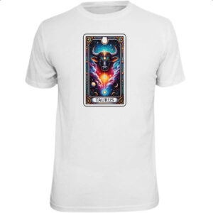 Camiseta Unissex Signo Carta Taro Touro