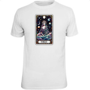 Camiseta Unissex Signo Carta Taro Virgem