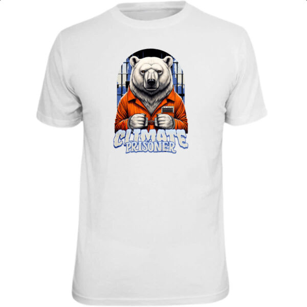 Camiseta Unissex Urso Climate Prisoner