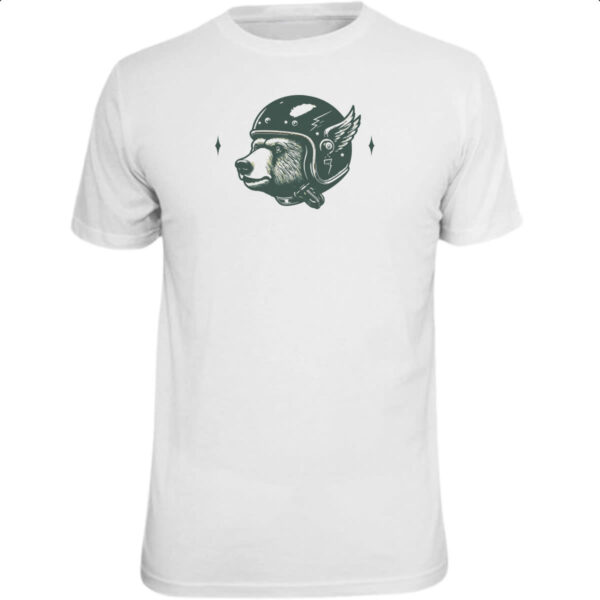Camiseta Unissex Urso Moto Clube