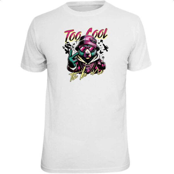 Camiseta Unissex Urso Too Cool