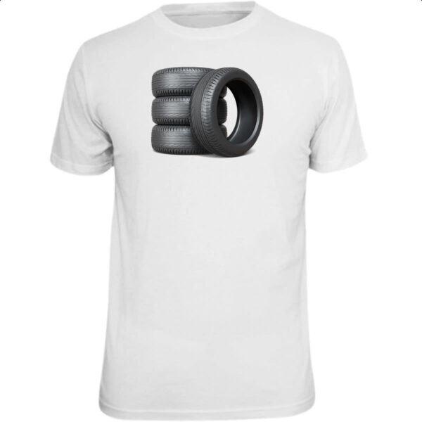 Camiseta Unissex Pneus radiais