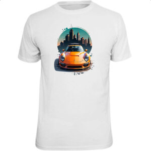 Camiseta Unissex Porche sunset city