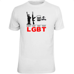 Camiseta Unissex LGBT - American Parody