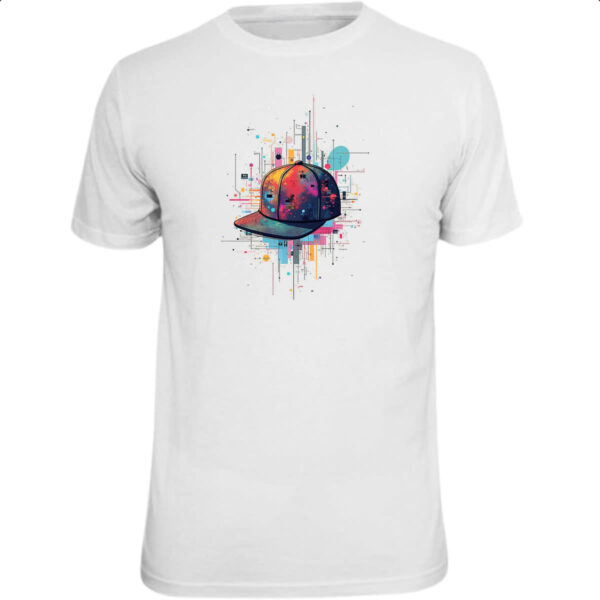 Camiseta Unissex Bone arte psicodelica