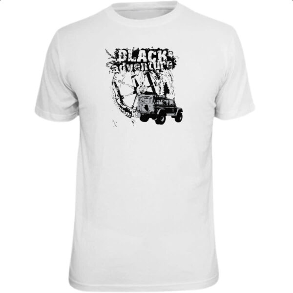 Camiseta Unissex Black adventure