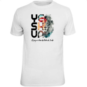Camiseta Unissex Yeshua - Leao da tribo de Juda