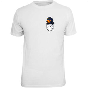 Camiseta Unissex Cachorro Dachshund no bolso