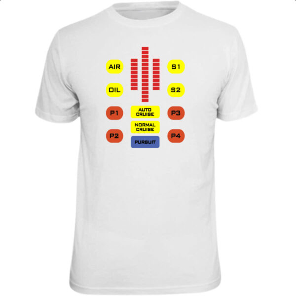 Camiseta Unissex Super Maquina Kitt Painel Nostalgia