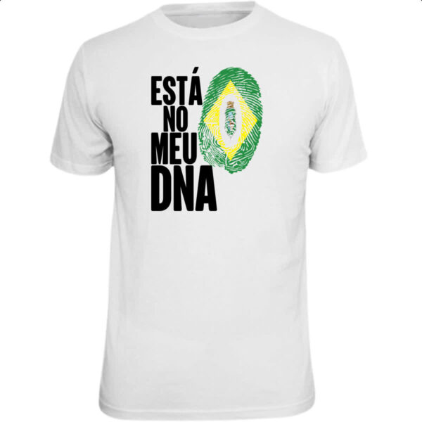 Camiseta Unissex Esta no meu DNA Ceara