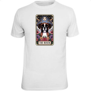 Camiseta Unissex Taro cachorro Boxer