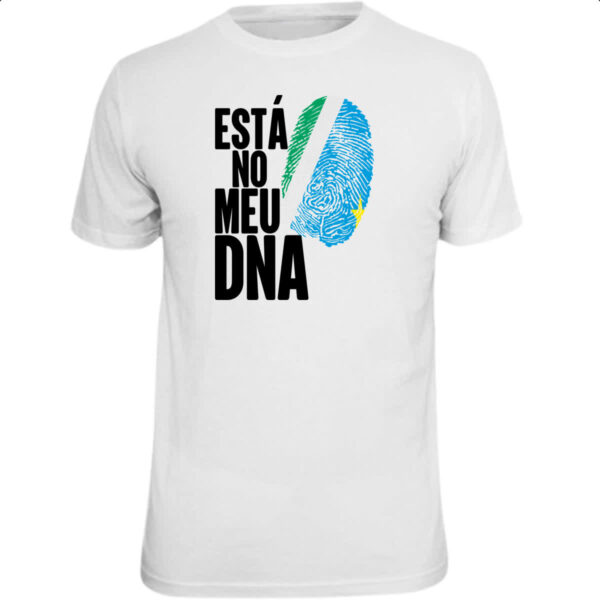 Camiseta Unissex Esta no meu DNA Mato Grosso do Sul