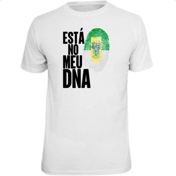 Camiseta Unissex Esta no meu DNA Rio Grande do Norte
