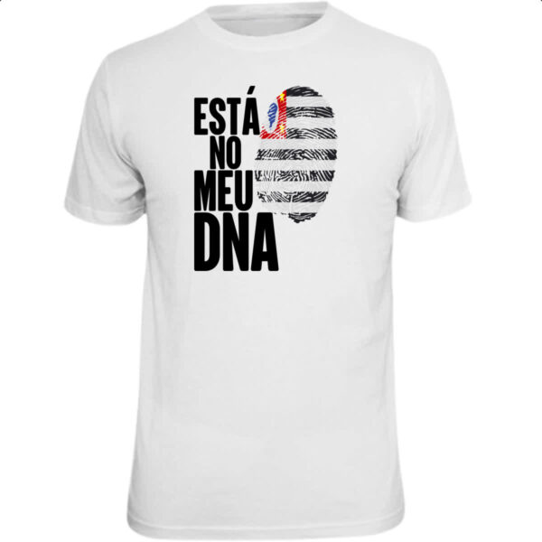 Camiseta Unissex Esta no meu DNA Sao Paulo