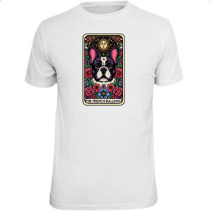 Camiseta Unissex Taro cachorro Bulldog Frances