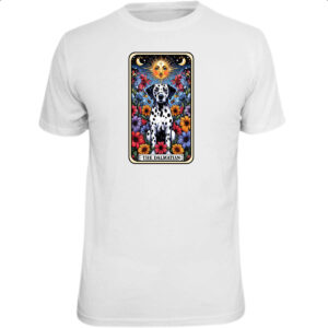 Camiseta Unissex Taro cachorro Dalmata