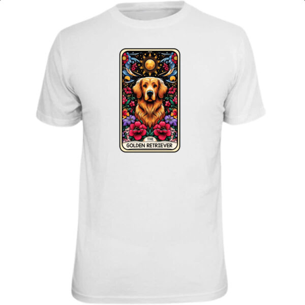 Camiseta Unissex Taro cachorro Golden Retriever