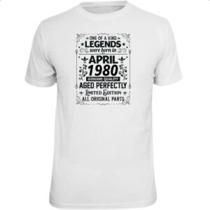 Camiseta Unissex Legends Were Born ABR-1980