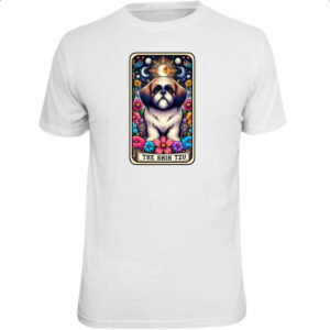 Camiseta Unissex Taro cachorro Shih Tzu