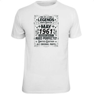 Camiseta Unissex Legends Were Born MAI-1961