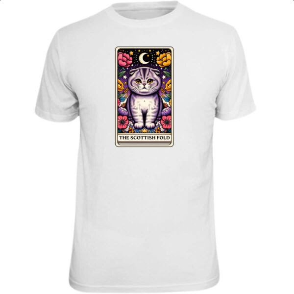 Camiseta Unissex Taro Gato Scottish Fold