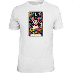 Camiseta Unissex Taro gato Cornish Rex
