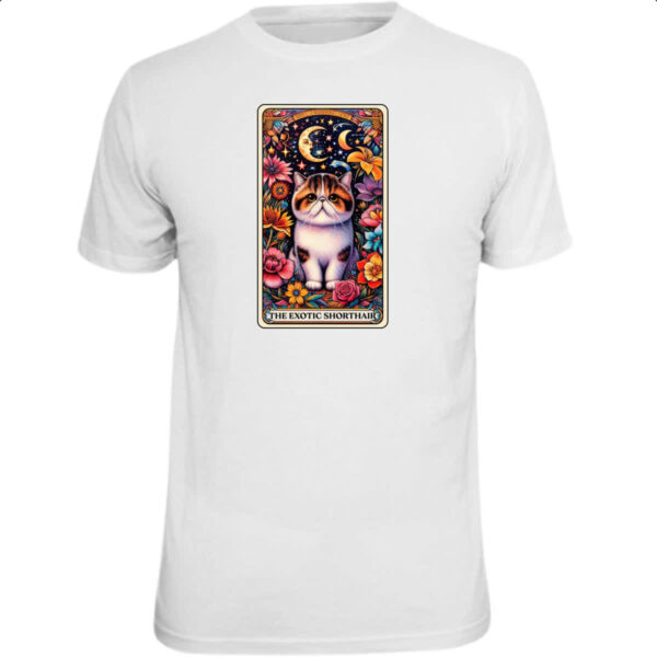 Camiseta Unissex Taro gato Exotico Shorthair