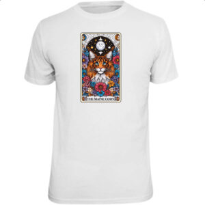 Camiseta Unissex Taro gato Maine Coon