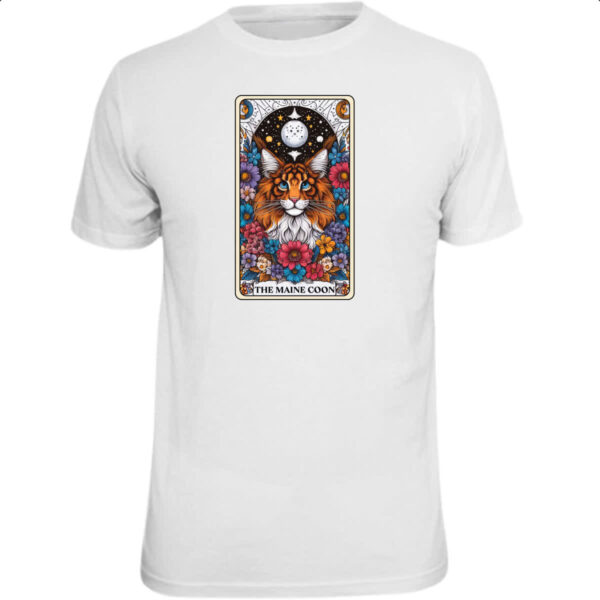Camiseta Unissex Taro gato Maine Coon