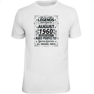 Camiseta Unissex Legends Were Born AGO-1960