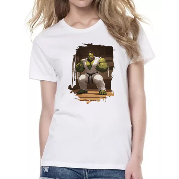 Camiseta Baby Look Ogro Judo - Imagem 2