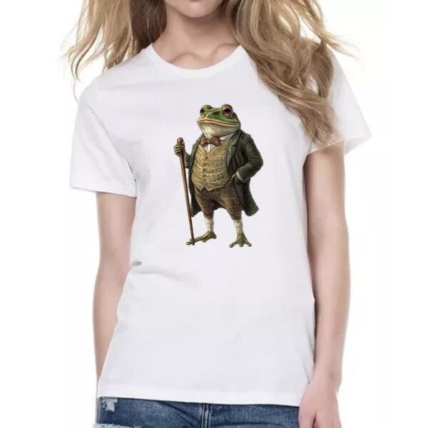 Camiseta Baby Look Sapo aristrocata - Imagem 2