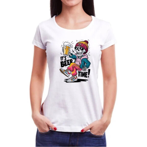 Camiseta Baby Look E a hora da cerveja - Imagem 3