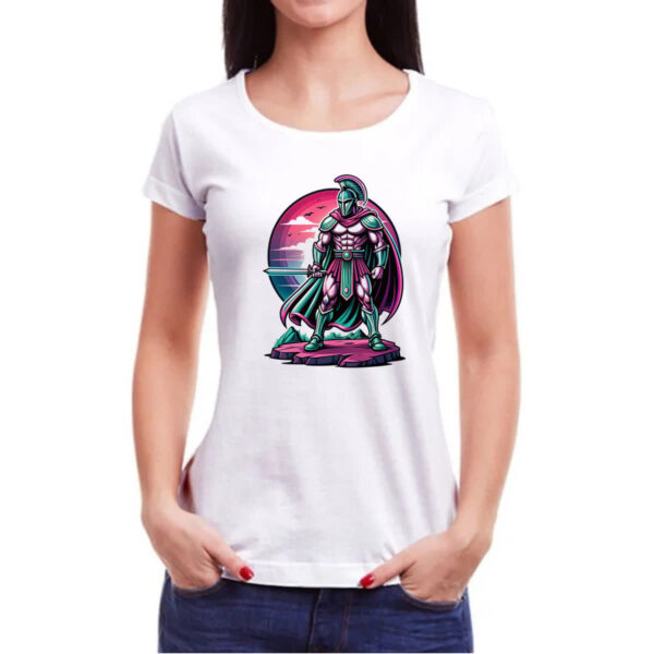 Camiseta Baby Look Spartan Sunset Standoff - Imagem 3