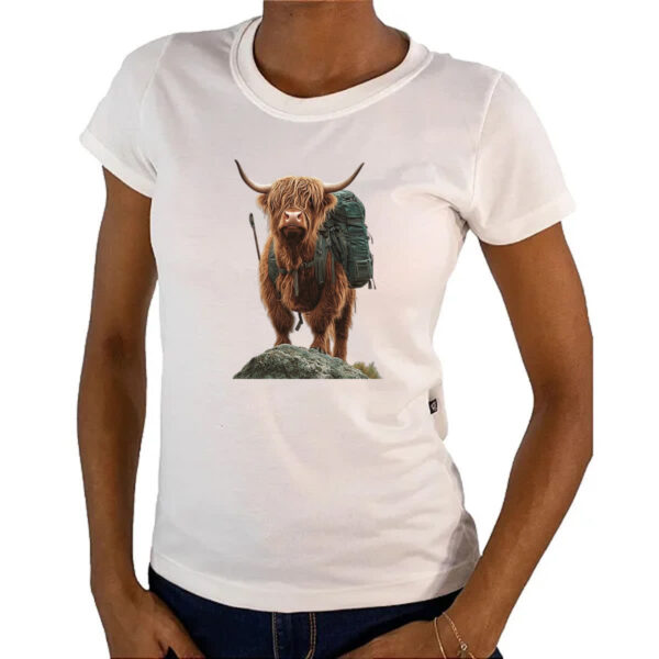 Camiseta Baby Look Bufalo aventureiro - Imagem 4