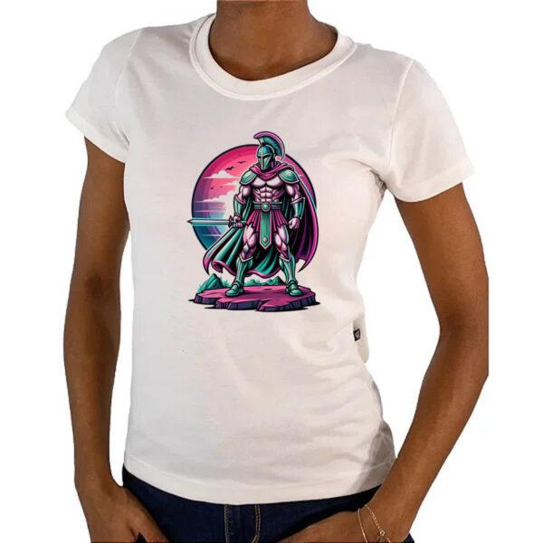Camiseta Baby Look Spartan Sunset Standoff - Imagem 4