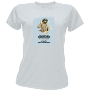 Camiseta Baby Look Espiritismo faze o possivel