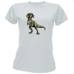 Camiseta Baby Look Dachshund Rex