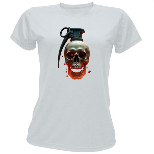 Camiseta Baby Look Granada caveira