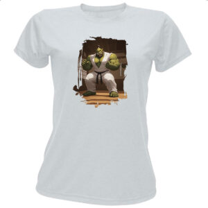 Camiseta Baby Look Ogro Judo