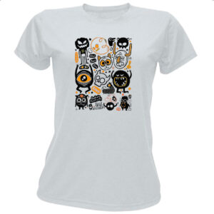 Camiseta Baby Look We all have monsters within