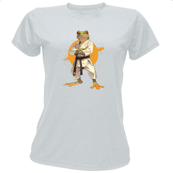 Camiseta Baby Look Sapo Judoca