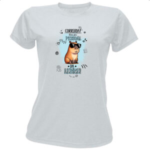 Camiseta Baby Look Capivara correria