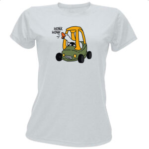 Camiseta Baby Look Ganso motorista