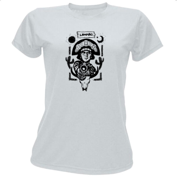 Camiseta Baby Look Lampiao rei do cangaco