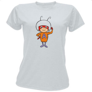 Camiseta Baby Look Nostalgia Formiga Atomica Muque